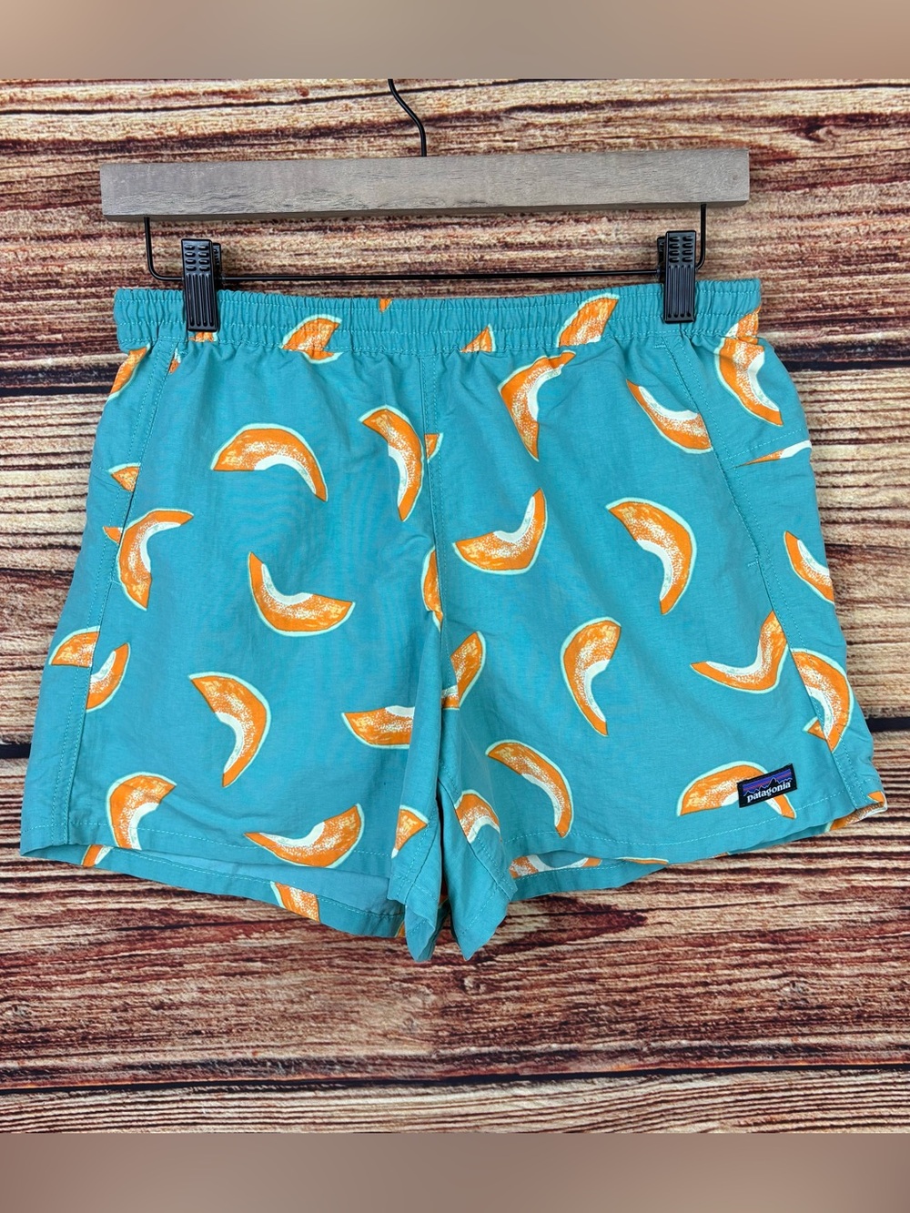 Patagonia Beryl Green Melon Baggies - Picture 2 of 13